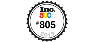 Inc 5000 #805 2013 logo